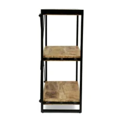 Brinkley Modern Industrial Handcrafted 3 Shelf Mango Wood Shelving Unit Natural/Black - Christopher Knight Home 11 Brinkley Modern Industrial Handcrafted 3 Shelf Mango Wood Shelving Unit Natural/Black - Christopher Knight Home -Furniture Promotion Series GUEST 0297a242 f957 4f58 b796 c6144c7240f4
