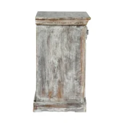 Tijeras Handcrafted Boho Mango Wood Nightstand Distressed White - Christopher Knight Home -Furniture Promotion Series GUEST 031f4d07 2f85 480c 9a2f 774459c5d97e