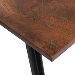 Pisgah Handcrafted Modern Industrial Mango Wood Dining Bench Country Brown/Black - Christopher Knight Home -Furniture Promotion Series GUEST 04037f56 8801 440f 82df f88b335a615f