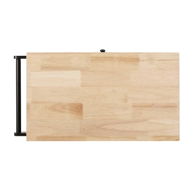 Telfair Kitchen Cart With Wheels - Christopher Knight Home 6 Telfair Kitchen Cart With Wheels - Christopher Knight Home - Image 6