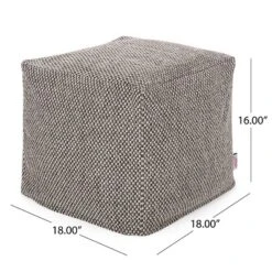 Camrose Contemporary Fabric Pouf - Christopher Knight Home -Furniture Promotion Series GUEST 06d82bd7 3f66 41f9 b37c c641aa0d16c4