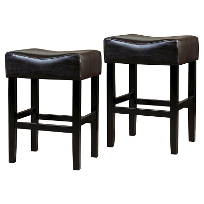Set Of 2 Portman Backless Counter Height Barstools - Christopher Knight Home 5 Set Of 2 Portman Backless Counter Height Barstools - Christopher Knight Home - Image 5