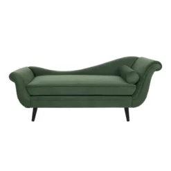 Calvert Contemporary Scroll Arms Velvet Chaise Lounge - Christopher Knight Home -Furniture Promotion Series GUEST 0a0bdc7c 795d 4598 8b3d cf6ca4e311d5