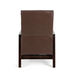 Fernhill Mid Century Modern Faux Leather Upholstered Pushback Recliner Dark Brown/Dark Espresso - Christopher Knight Home -Furniture Promotion Series GUEST 0ad6f170 3ca5 49c3 84ec 56694211fd13