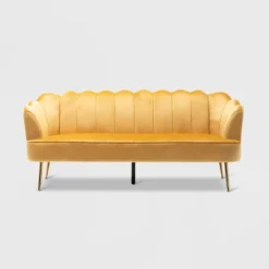 Reitz Modern Glam Velvet Channel Stitch 3 Seater Shell Sofa - Christopher Knight Home -Furniture Promotion Series GUEST 0aee02f1 c68d 46aa 94cd ee0bb732f3be