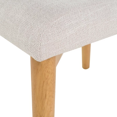 Set Of 2 Helen Dining Chair Light Beige - Christopher Knight Home 2 Set Of 2 Helen Dining Chair Light Beige - Christopher Knight Home - Image 2