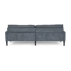 Malverne Contemporary 3 Seater Fabric Sofa With Accent Pillows Charcoal/Dark Brown - Christopher Knight Home -Furniture Promotion Series GUEST 0cbb1401 4d00 4296 926d fb177b7f41a4