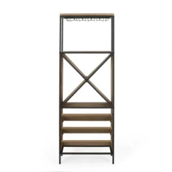 Fritsche Modern Industrial 47 Bottle Floor Wine Rack Natural/Black - Christopher Knight Home 14 Fritsche Modern Industrial 47 Bottle Floor Wine Rack Natural/Black - Christopher Knight Home -Furniture Promotion Series GUEST 0d201922 9c0c 42f2 8dba 728dda5be6f9