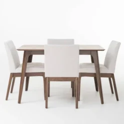 5pc Kwame Rectangular Dining Set - Christopher Knight Home -Furniture Promotion Series GUEST 0d3dee6e eab4 4a0a bb92 613d7e151dd6