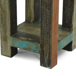 Meader Boho Handmade Distressed Mango Wood End Table - Christopher Knight Home -Furniture Promotion Series GUEST 0d70a898 1ce0 4519 9058 c4613c749f01