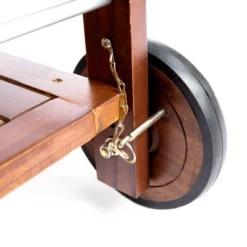 Cynthia Farmhouse Wooden Bar Cart Dark Oak Brown - Christopher Knight Home -Furniture Promotion Series GUEST 0f90f3fb 3466 4775 9d2f 0b91f9a391bf