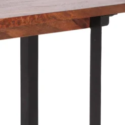 Pisgah Handcrafted Modern Industrial Mango Wood Dining Bench Country Brown/Black - Christopher Knight Home -Furniture Promotion Series GUEST 0fcc4326 66aa 448e aca8 eea133249f40