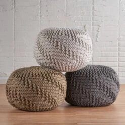 Hazel Pouf Ottoman - Christopher Knight Home 10 Hazel Pouf Ottoman - Christopher Knight Home -Furniture Promotion Series GUEST 10915c8e 5572 41d0 8b75 1cd1f22fa2cd