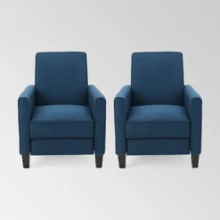 Set Of 2 Darvis Contemporary Recliners - Christopher Knight Home -Furniture Promotion Series GUEST 1110a8b8 9965 46d1 a9e2 357722780090