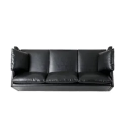 Brockbank Modern Faux Leather 3 Seater Sofa With Pillows - Christopher Knight Home 16 Brockbank Modern Faux Leather 3 Seater Sofa With Pillows - Christopher Knight Home -Furniture Promotion Series GUEST 13fde261 0ec0 4505 ba2c f8586db1d797