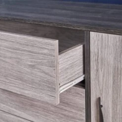 Sincere Mid Century Modern Multipurpose Cabinet Sonoma Gray - Christopher Knight Home -Furniture Promotion Series GUEST 14664b8e 1692 4a89 b821 fbb7910a2b39