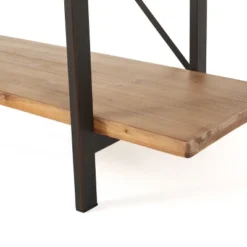 77" Septima 4 Shelf Antique Bookcase Antique - Christopher Knight Home -Furniture Promotion Series GUEST 1813ebc7 763f 49bd ac80 3eda0dd16c1b