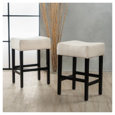 2ct Lopez Counter Height Barstool Set - Christopher Knight Home 1 2ct Lopez Counter Height Barstool Set - Christopher Knight Home