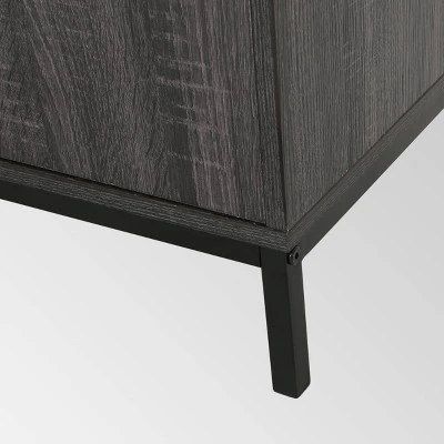 64.5" Frankford Contemporary Cube Unit Bookcase Dark Gray - Christopher Knight Home 3 64.5" Frankford Contemporary Cube Unit Bookcase Dark Gray - Christopher Knight Home - Image 3