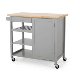 Westcliffe Contemporary Kitchen Cart With Wheels - Christopher Knight Home -Furniture Promotion Series GUEST 1bb67bf5 8378 4266 888f 6882e82e1a14