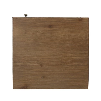 Pilster Contemporary End Table With Storage Walnut/Natural/Black - Christopher Knight Home 5 Pilster Contemporary End Table With Storage Walnut/Natural/Black - Christopher Knight Home - Image 5