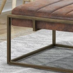 Magdalene Modern Fabric Ottoman Bench Brown - Christopher Knight Home -Furniture Promotion Series GUEST 1e269645 c09c 4adb 95df 10c34b2312c6