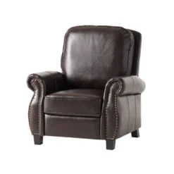 Torreon Faux Leather Recliner Club Chair Dark Brown - Christopher Knight Home -Furniture Promotion Series GUEST 2106cd6e e1ee 4f9e 8291 866c0a25c784
