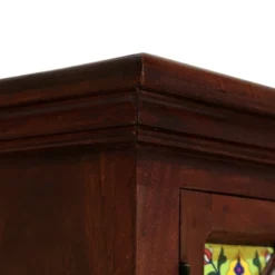 Pocatello Handcrafted Boho Mango Wood Nightstand Walnut - Christopher Knight Home -Furniture Promotion Series GUEST 212f978b b79e 40d5 b975 83a8e4de5b3f
