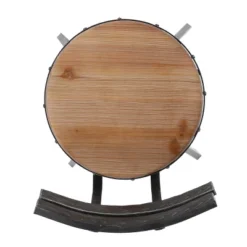 Set Of 2 Alanis Modern Industrial Firwood Adjustable Height Swivel Barstools Natural/Black Brushed Silver - Christopher Knight Home -Furniture Promotion Series GUEST 2205804d 0cd2 44fa 9158 de423c49849f