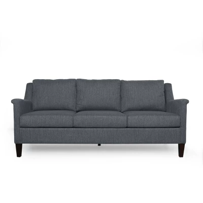 Dupont Contemporary 3 Seater Fabric Sofa - Christopher Knight Home 11 Dupont Contemporary 3 Seater Fabric Sofa - Christopher Knight Home - Image 11