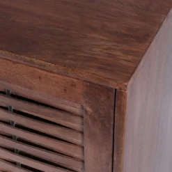 Punjab Handcrafted Boho Mango Wood 2 Door Sideboard French Gray/Antique Bronze - Christopher Knight Home -Furniture Promotion Series GUEST 23a08196 2e0f 469f a6b3 fbd29e770763