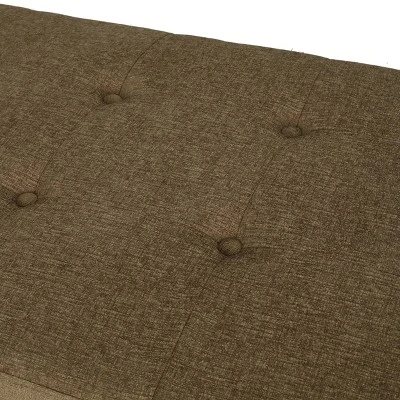 Zentner Rustic Tufted Double End Chaise Lounge With Bolster Pillows - Christopher Knight Home 6 Zentner Rustic Tufted Double End Chaise Lounge With Bolster Pillows - Christopher Knight Home - Image 6