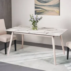 Georgetowne Modern Rectangle Dining Table - Christopher Knight Home