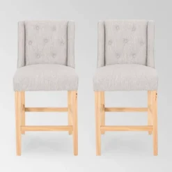 Set Of 2 Landria Button Tufted Wingback Counter Height Barstools - Christopher Knight Home 15 Set Of 2 Landria Button Tufted Wingback Counter Height Barstools - Christopher Knight Home -Furniture Promotion Series GUEST 24747eef cea2 4e8a a612 a3c7ac47f0a2