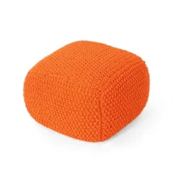 Hollis Knitted Cotton Square Pouf - Christopher Knight Home 10 Hollis Knitted Cotton Square Pouf - Christopher Knight Home -Furniture Promotion Series GUEST 2614f4ac f99c 45e7 9c14 2e84e9448c4e