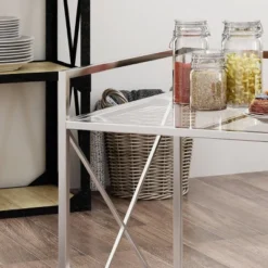 Ignatius Industrial Modern Bar Cart Silver - Christopher Knight Home 7 Ignatius Industrial Modern Bar Cart Silver - Christopher Knight Home -Furniture Promotion Series GUEST 26760609 8afd 4024 af3b 21da614fe849