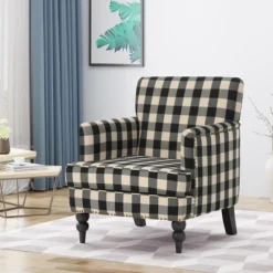 Harrison Tufted Club Chair - Christopher Knight Home
