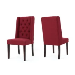 Set Of 2 Blythe Tufted Dining Chairs - Christopher Knight Home -Furniture Promotion Series GUEST 27448885 ea26 4727 a5e8 4b6eb8a19dcd