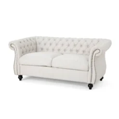 Somerville Traditional Chesterfield Loveseat - Christopher Knight Home -Furniture Promotion Series GUEST 27510145 c665 4a8e ab08 733327ea13e3
