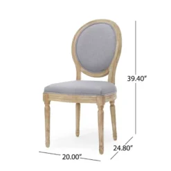 Set Of 4 Phinnaeus French Country Fabric Dining Chairs Light Gray/Natural - Christopher Knight Home 19 Set Of 4 Phinnaeus French Country Fabric Dining Chairs Light Gray/Natural - Christopher Knight Home -Furniture Promotion Series GUEST 289dca15 37d8 41d8 839d afc60ae9148c