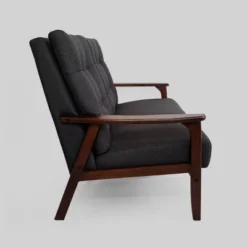 Duluth Mid Century Tufted Loveseat Black - Christopher Knight Home 6 Duluth Mid Century Tufted Loveseat Black - Christopher Knight Home -Furniture Promotion Series GUEST 29351020 f13d 43f2 b8a5 484488b155d3