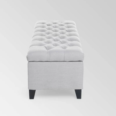 Ottilie Storage Ottoman - Christopher Knight Home 7 Ottilie Storage Ottoman - Christopher Knight Home - Image 7