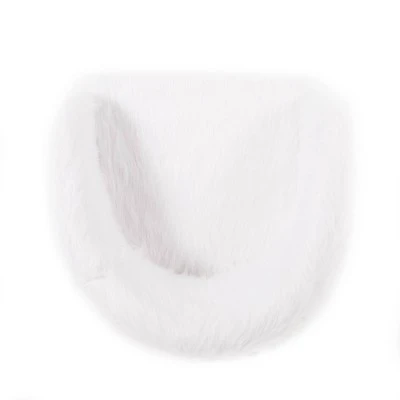 Syosset Modern Glam Swivel Office Chair White/Silver - Christopher Knight Home 5 Syosset Modern Glam Swivel Office Chair White/Silver - Christopher Knight Home - Image 5