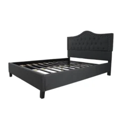 Queen Dante Upholstered Traditional Bed Frame - Christopher Knight Home -Furniture Promotion Series GUEST 2c4652ac c65f 4a07 bd3d dd8ad04ae34e