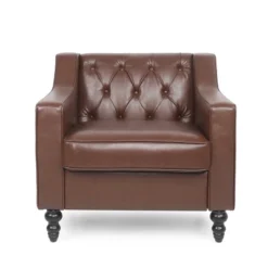 Furman Contemporary Tufted Club Chair Cognac - Christopher Knight Home 19 Furman Contemporary Tufted Club Chair Cognac - Christopher Knight Home -Furniture Promotion Series GUEST 2d94fad1 e63e 447b 9509 af6e0c2e68c2