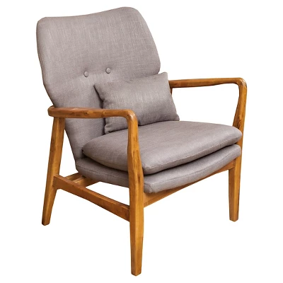 Haddie Mid Century Modern Club Chair - Christopher Knight Home 6 Haddie Mid Century Modern Club Chair - Christopher Knight Home - Image 6