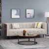 Mclarnan Contemporary Tufted 3 Seater Sofa - Christopher Knight Home
