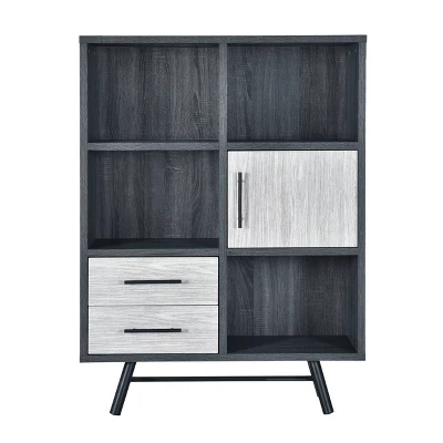 Hulbert Modern Industrial 6 Shelf Multi Functional Cabinet - Christopher Knight Home 12 Hulbert Modern Industrial 6 Shelf Multi Functional Cabinet - Christopher Knight Home - Image 12