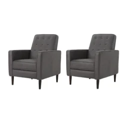 Set Of 2 Mervynn Mid-Century Recliner - Christopher Knight Home 34 Set Of 2 Mervynn Mid-Century Recliner - Christopher Knight Home -Furniture Promotion Series GUEST 351f9755 da5f 4e42 8a5c 9b3aefd8bb87