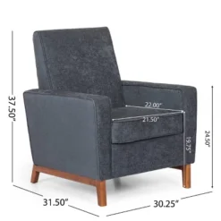 Helmville Contemporary Upholstered Club Chair - Christopher Knight Home -Furniture Promotion Series GUEST 35ca94f4 96d3 4635 9c7e 7ef6c9deeb00